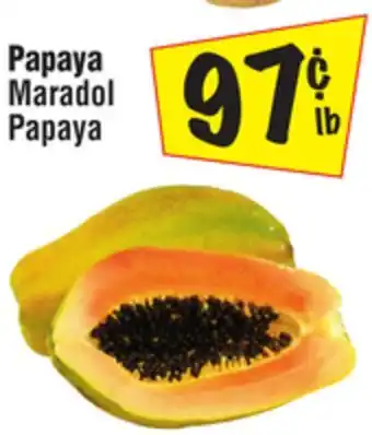 El Super Papaya maradol offer