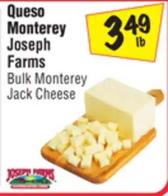 El Super Joseph farms bulk monterey jack cheese offer