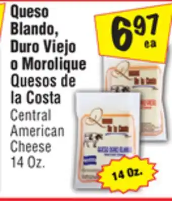 El Super Central american cheese offer