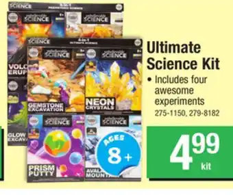 Menards 4-in-1 ultimate prehistoric science kit offer