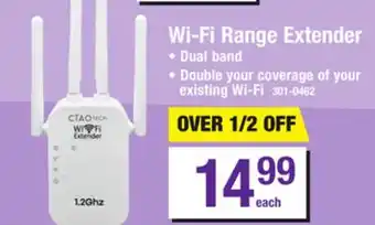 Menards Wi-fi range extender offer