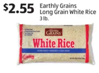 Aldi Earthly grains long grain white rice offer