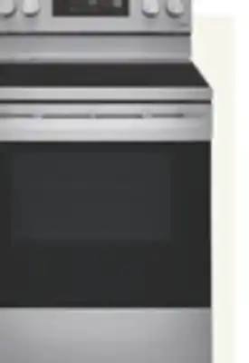 The Home Depot Lg 6.3 cu. ft. stainless steel electric convection range offer