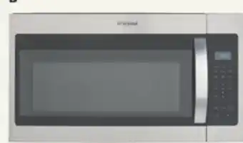 The Home Depot Whirlpool 1.7 cu. ft. stainless steel over-the-range microwave offer