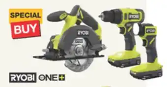 The Home Depot Ryobi 18v 3-tool 1.5ah kit offer