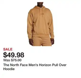 Dick's Sporting Goods The north face men's horizon pull over hoodie offer