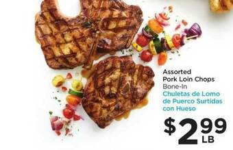 Food 4 Less Assorted Pork Loin Chops offer