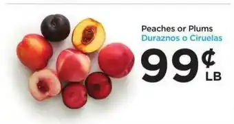 Food 4 Less Peaches Or Plums offer