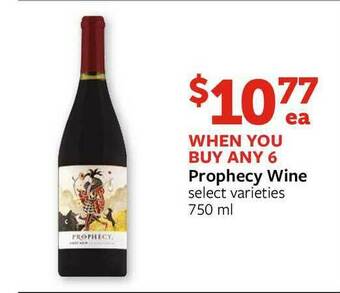 Fareway Prophecy Wine offer
