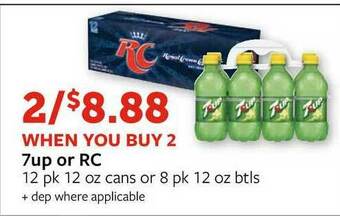 Fareway 7up Or Rc offer