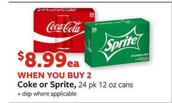 Fareway Coke Or Sprite offer