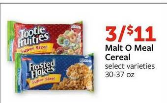 Fareway Malt O Meal Cereal offer