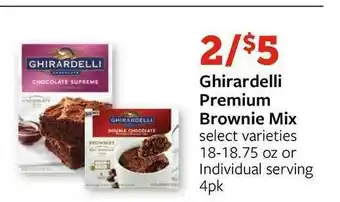 Ghirardelli Premium Brownie Mix