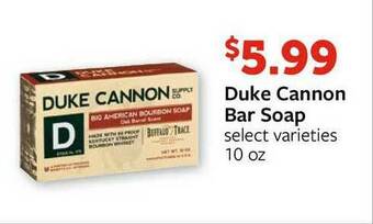 Fareway Duke Cannon Bar Soap offer