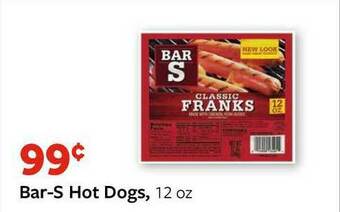 Fareway Bar-s Hot Dogs offer