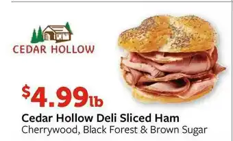 Fareway Ceda Hollow Deli Sliced Ham offer