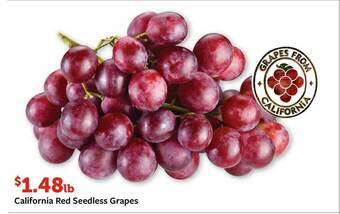 Fareway California Red Seedless Grapes offer
