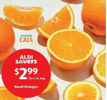 Aldi Navel Oranges offer