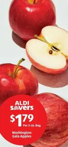 Aldi Washington Gala Apples offer