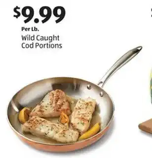 Aldi Wild Caught Cod Portions offer