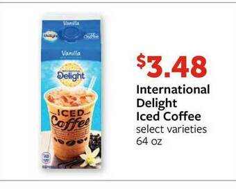 Fareway International Delight Iced Coffee offer