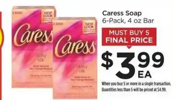 Food 4 Less Caress Soap offer