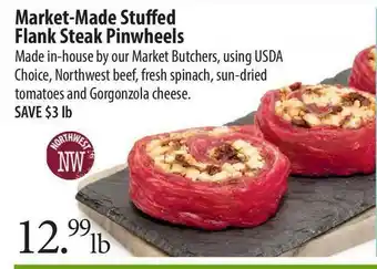 Market of Choice Market-made Stuffed Flank Steak Pinwheels offer