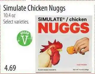 Market of Choice Simulate Chicken Nuggs offer