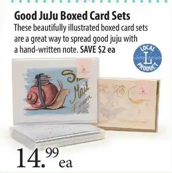 Market of Choice Good Juju Boxed Card Sets offer