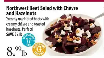 Market of Choice Northwest Beet Salad With Chevre And Hazelnuts offer