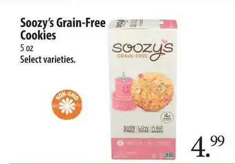 Market of Choice Soozy's Grain-free Cookies offer