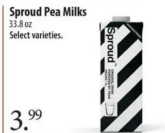 Market of Choice Sproud Pea Milks offer