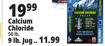 Ocean State Job Lot Calcium chloride offer