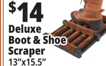 Ocean State Job Lot Deluxe boot & shoe scraper offer