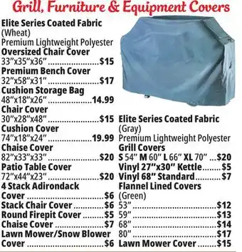 Ocean State Job Lot Outdoor covers offer