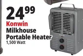 Ocean State Job Lot Konwin portable milkhouse style electric heater offer
