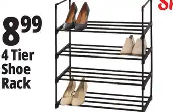 Ocean State Job Lot 4 tier shoe rack offer