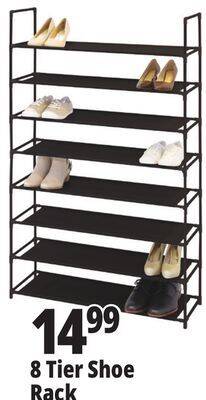 Ocean State Job Lot 8 tier shoe rack offer