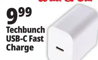 Ocean State Job Lot Techbunch universal usb-c wall charger offer