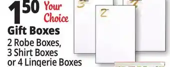 Ocean State Job Lot Gift boxes offer