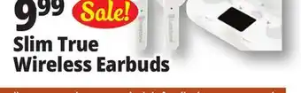 Ocean State Job Lot Slim true wireless earbuds offer