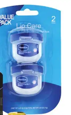 Ocean State Job Lot Vaseline lip care offer