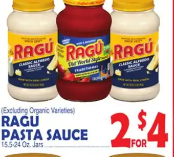 Bravo Supermarkets Ragu pasta sauce offer