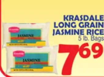Bravo Supermarkets Krasdale long grain jasmine rice offer