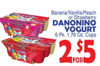 Bravo Supermarkets Danonino yogurt offer