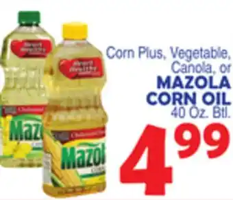 Bravo Supermarkets Mazola corn oil offer