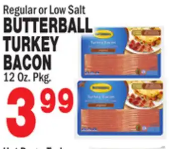 Bravo Supermarkets Butterball turkey bacon offer