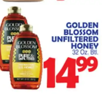 Bravo Supermarkets Golden blossom unfiltered honey offer