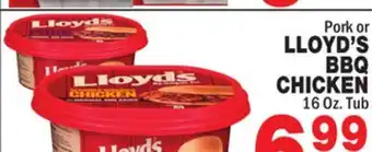 Bravo Supermarkets Lloyd's bbq chicken offer