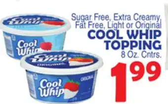 Bravo Supermarkets Cool whip topping offer